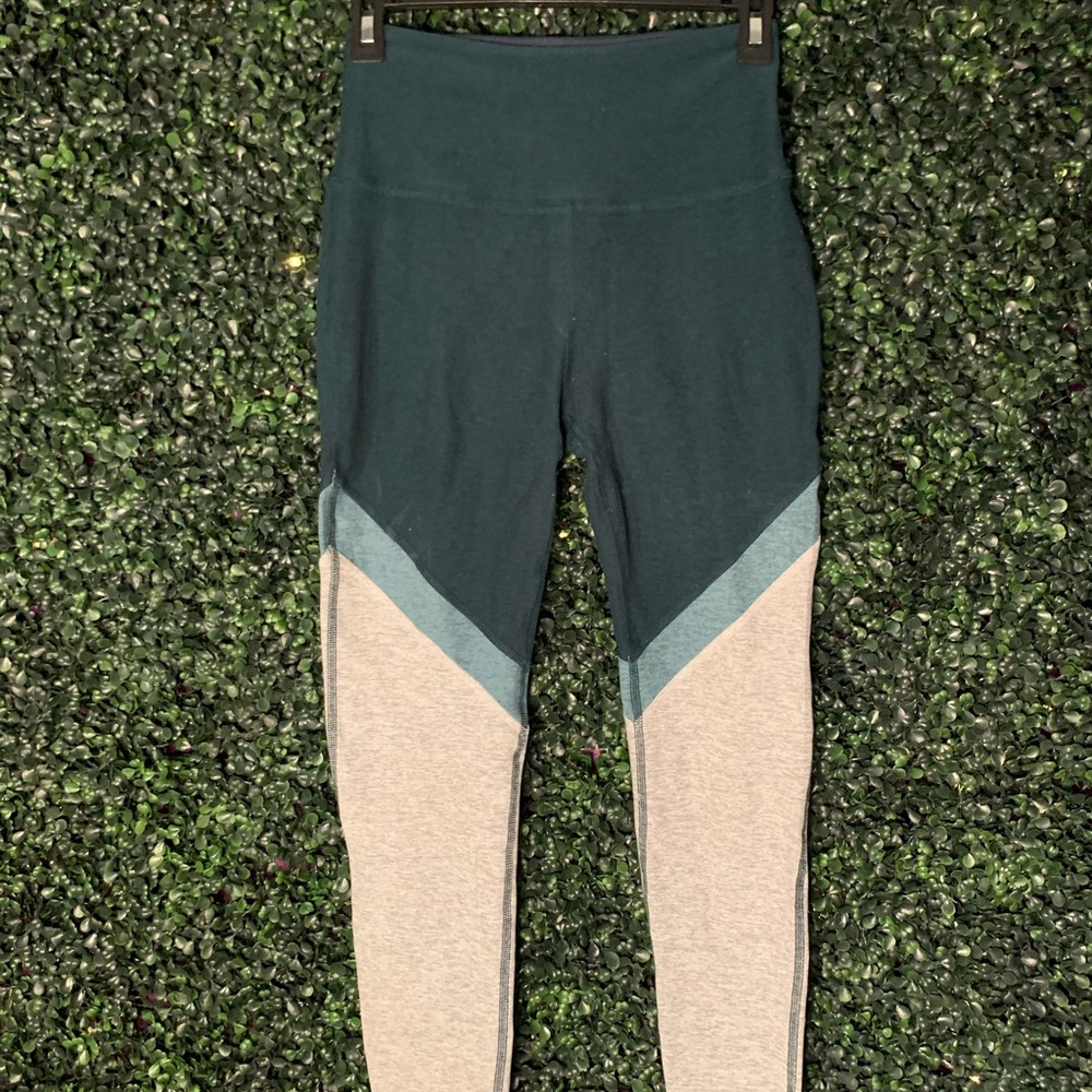 Spacedye Tri-Panel High Waisted Midi